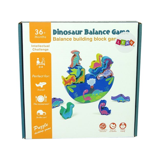 Medinis balansavimo žaidimas ,,Dinozaurai''