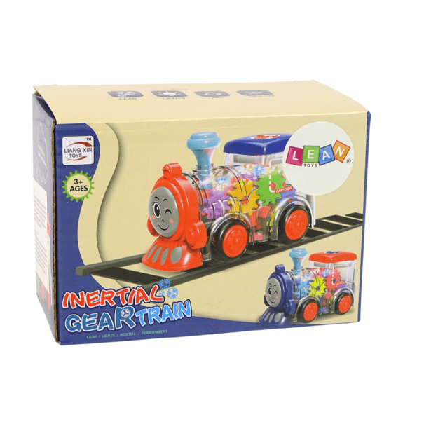 Interaktyvus žaislas vaikams „Laimingas lokomotyvas“