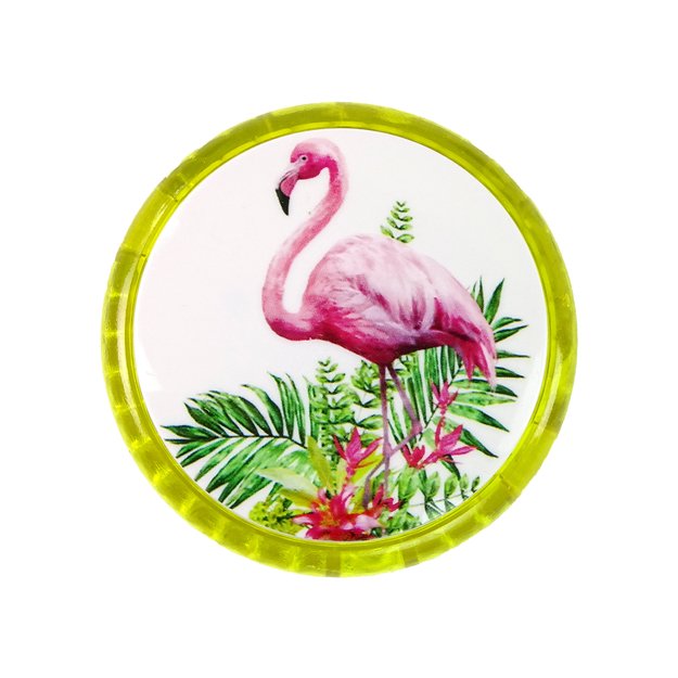 Yo-yo su flamingo motyvu, geltonas