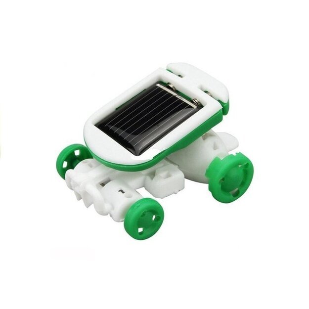 Robotas konstruktorius su saulės baterija 6in1 „Creative Solar Robot“  