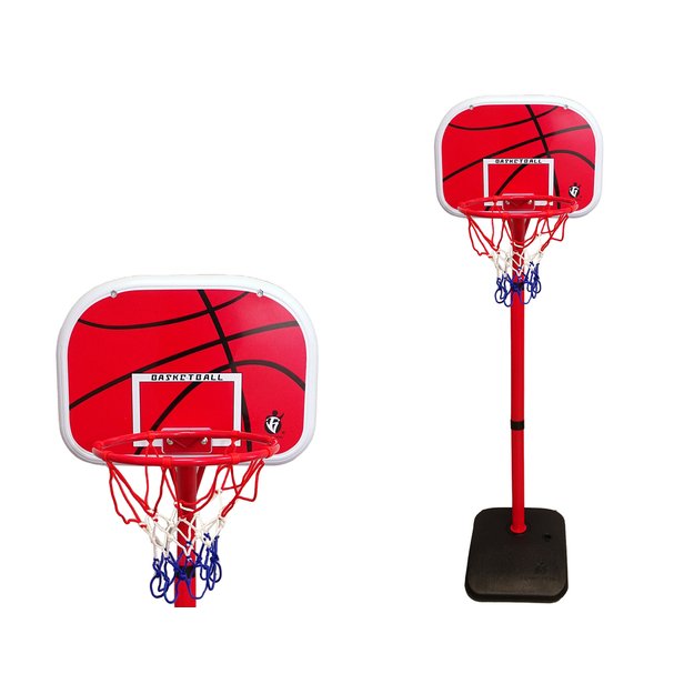 Krepšinio stovas su lanku ir kamuoliu 160 cm