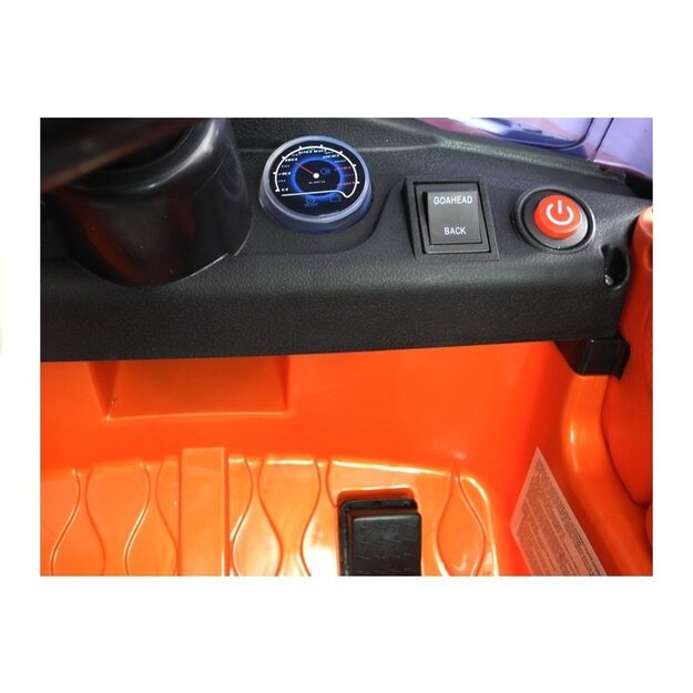 Vienvietis elektromobilis Range Rover HL1638, oranžinis