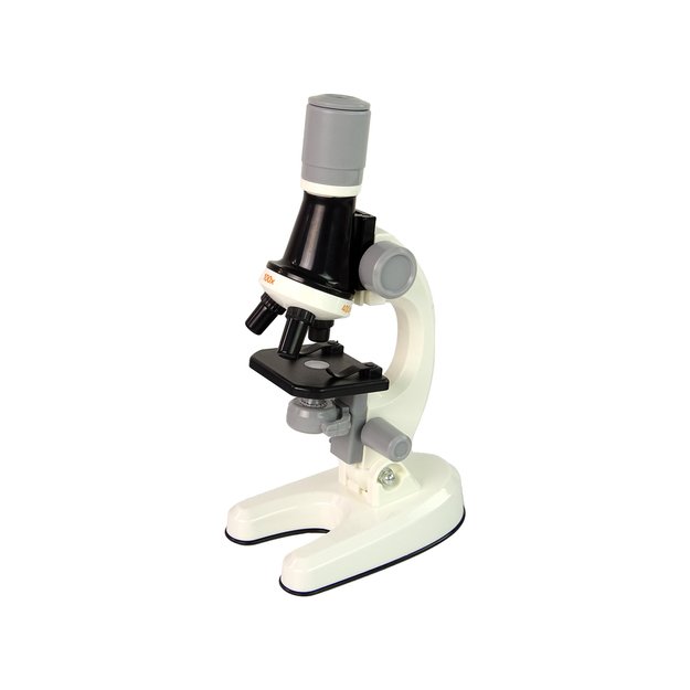 Mokymasis mikroskopo rinkinys vaikams, baltas