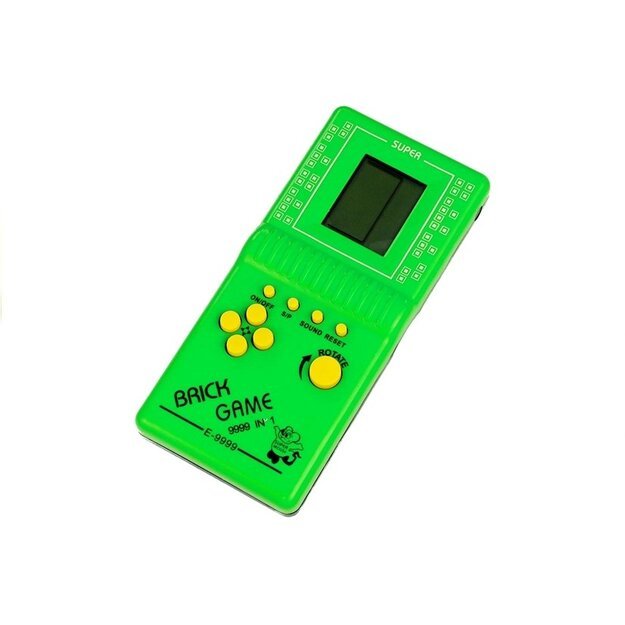 Klasikinis žaidimas „Tetris“ žalias