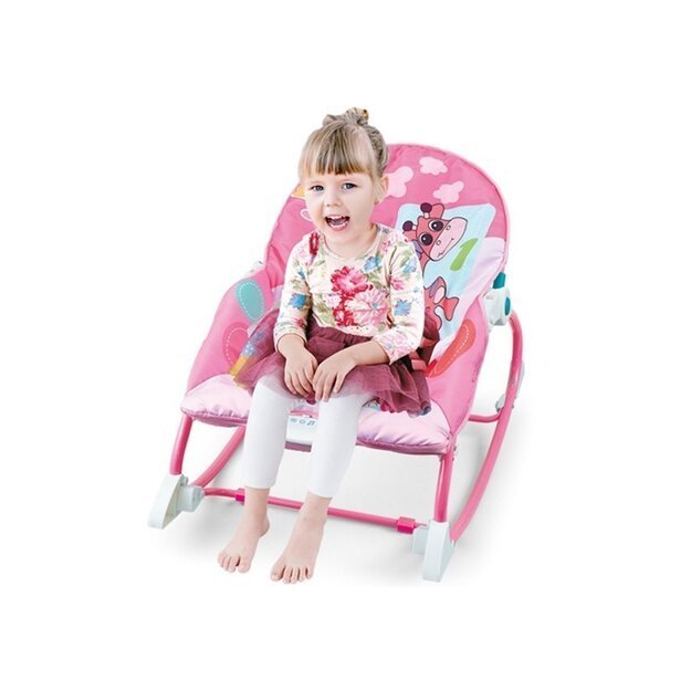 Kūdikio kėdė 2in1, rožinė