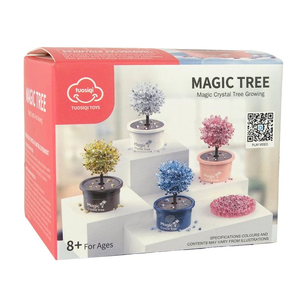 Magiškas kristalų medis, rožinis, Magic Tree