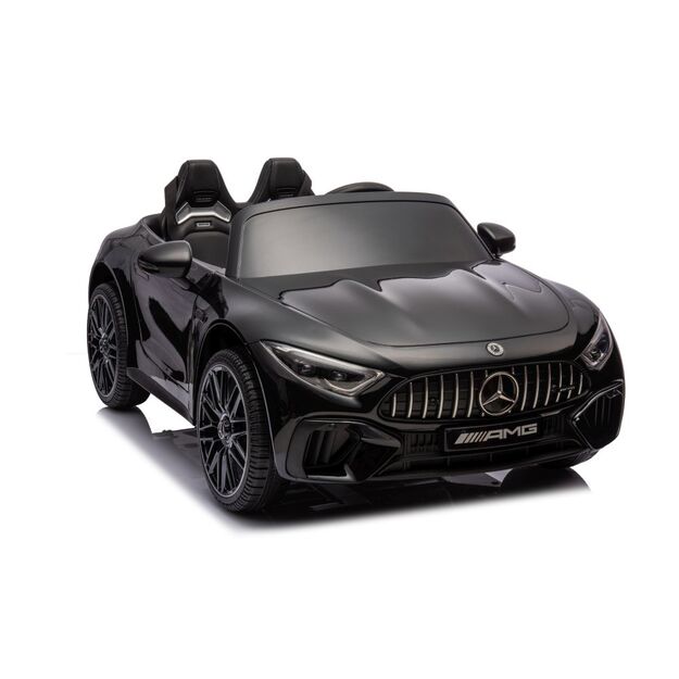 Dvivietis elektromobilis vaikams Mercedes AMG SL63, juodas