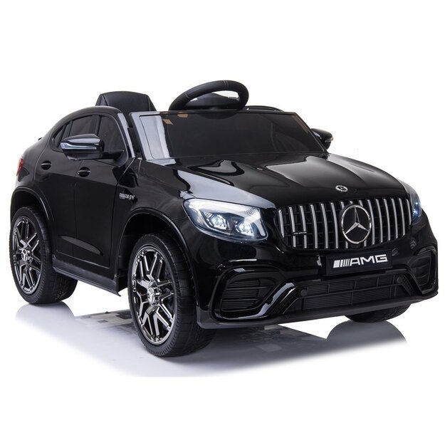 Elektromobilis vaikams Mercedes QLS 4x4, juodas