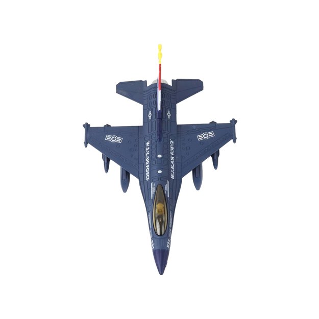 Karinis lėktuvas su garso ir šviesos efektais