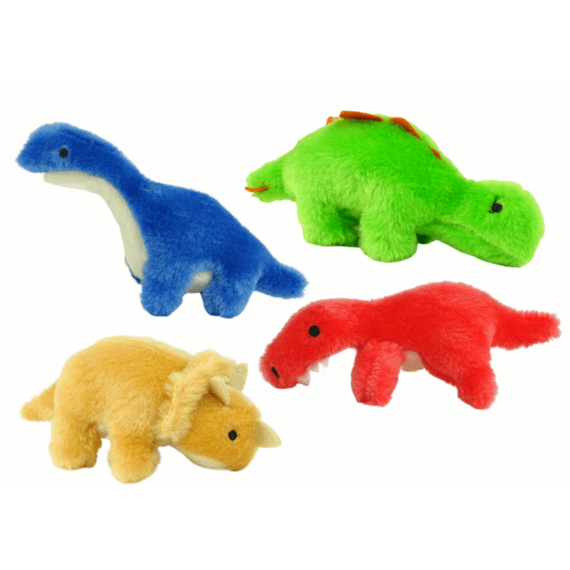 Mini pliušiniai dinozaurai, 4 modeliai