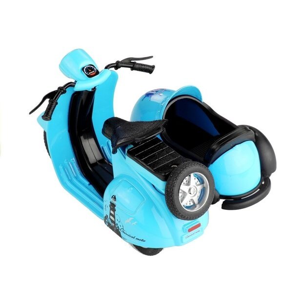 Žaislinis motociklas su lopšiu 3 spalvos 