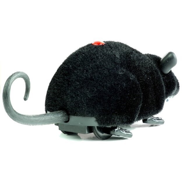 Nuotoliniu būdu valdoma didelė pelė, juoda