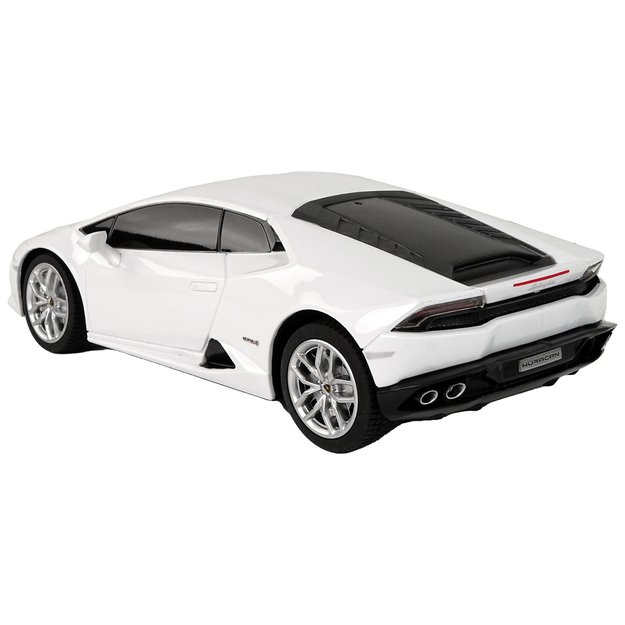 Nuotoliniu būdu valdomas automobilis Lamborghini Huracan, baltas