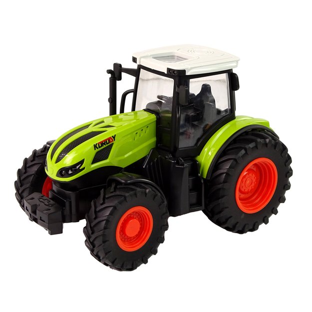 Nuotoliniu būdu valdymas traktorius, žalias