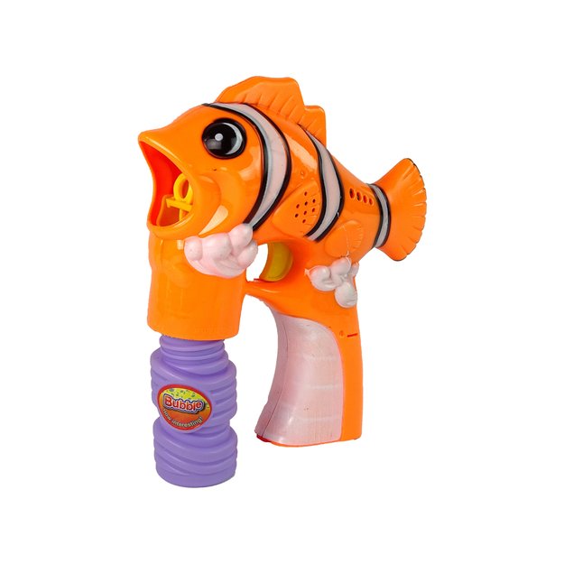 Muilo burbulų pistoletas, oranžinė žuvis