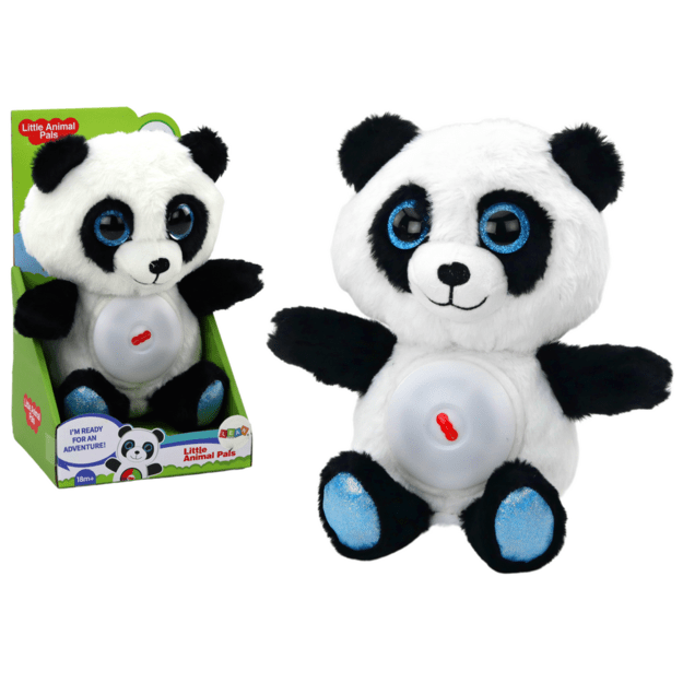 Naktinė lempa meškiukas panda 30 cm 