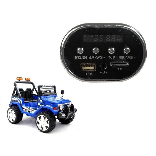 Muzikinis skydelis elektromobiliui Jeep S618