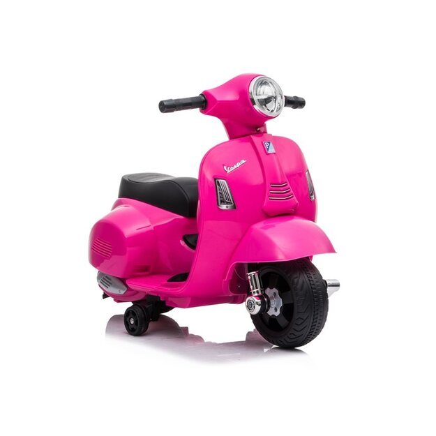 Elektrinis motoroleris vaikams Vespa GTS 300 Mini, rožinis