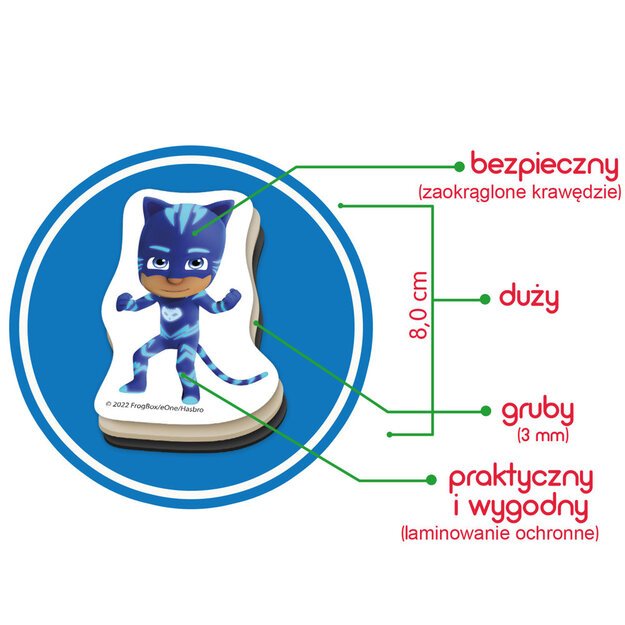 Magnetų rinkinys „PJ Masks“ 