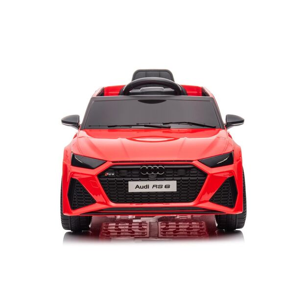 Vienvietis elektromobilis vaikams Audi RS6 BRD, raudonas