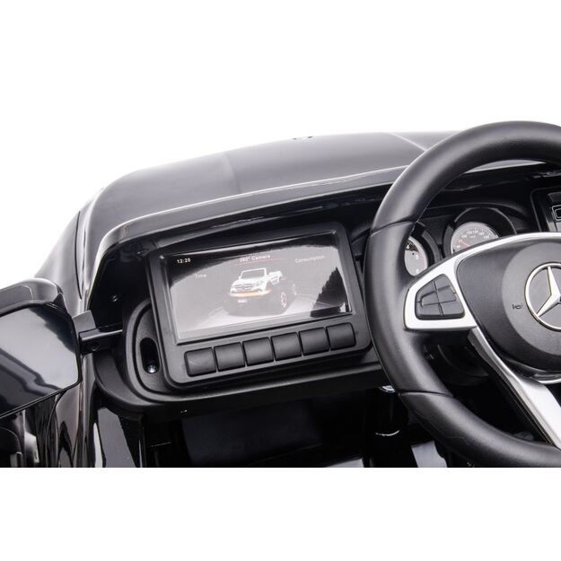 Elektromobilis Mercedes Benz DK-MT950, juodas lakuotas
