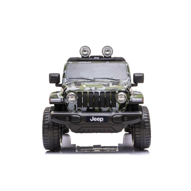 Vienvietis elektromobilis Jeep Wrangler Rubicon DK-JWR555, kamufliažinis