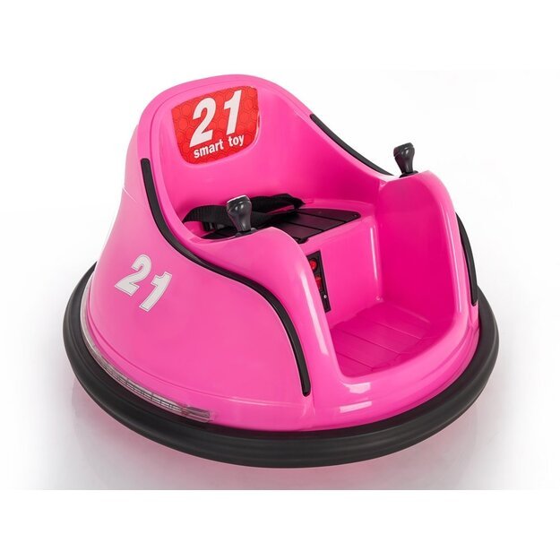 Vienvietis elektromobilis vaikams 21 SmartToy S2688, rožinis