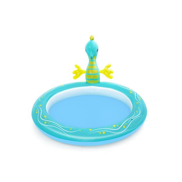 Pripučiamas baseinas Seahorse Sprinkler, 188x160x86 cm, Bestway 53114