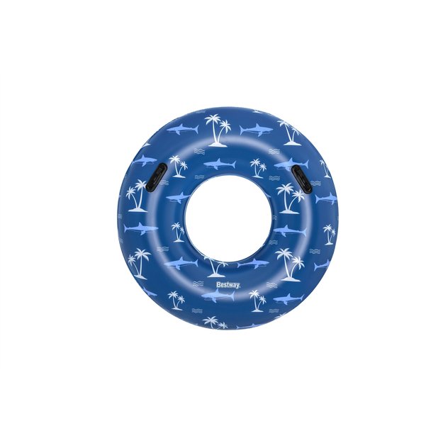 Pripučiamas plaukimo ratas 119 cm, mėlynas