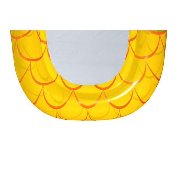 Pripučiamas vandens čiužinys „Ananasas“, 186 x 112 cm