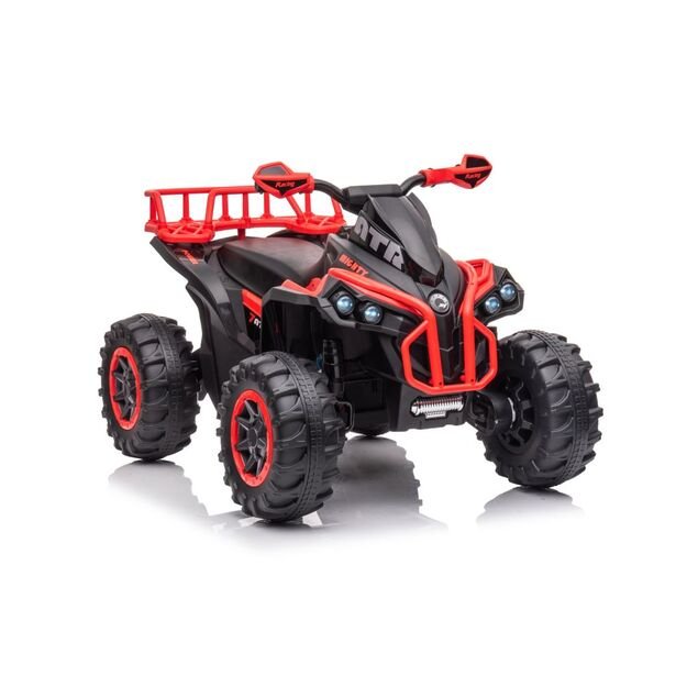 Vienveitis elektinis keturratis 4x4 GTS1199, raudonas