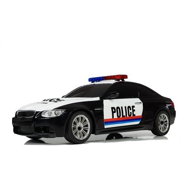 Nuotoliniu būdu valdomas policijos automobilis
