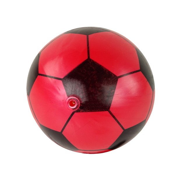 Guminis kamuolys 23 cm, raudonas