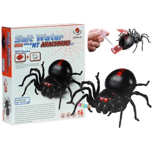 Konstruktorius voras judantis vandens pagalba „Pasidaryk pats“, juodas