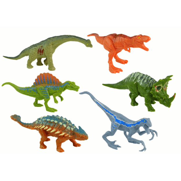 Dinozaurų figūrėlių rinkinys 6 vnt