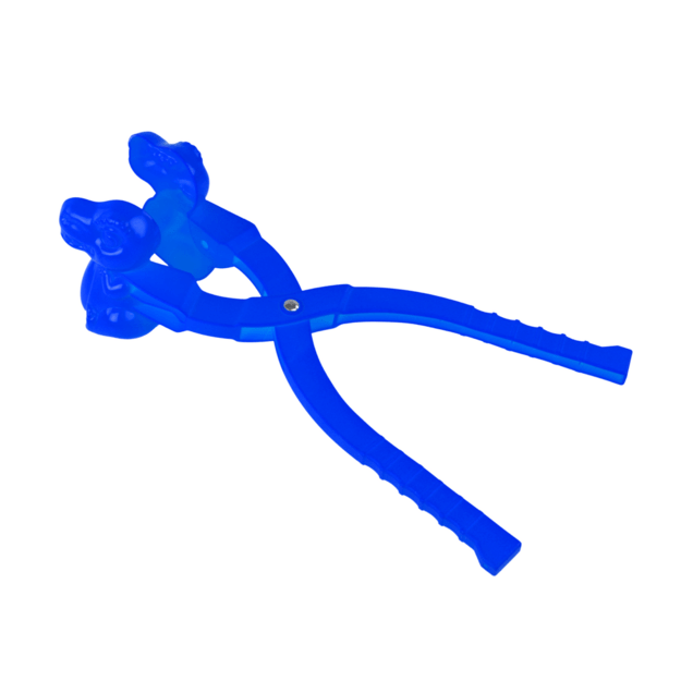 Sniego gniūžtės spaustukas dinozauras, mėlynas