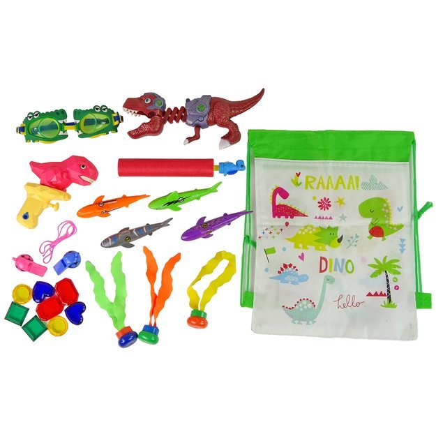 Nardymo žaislų rinkinys, dinozaurai