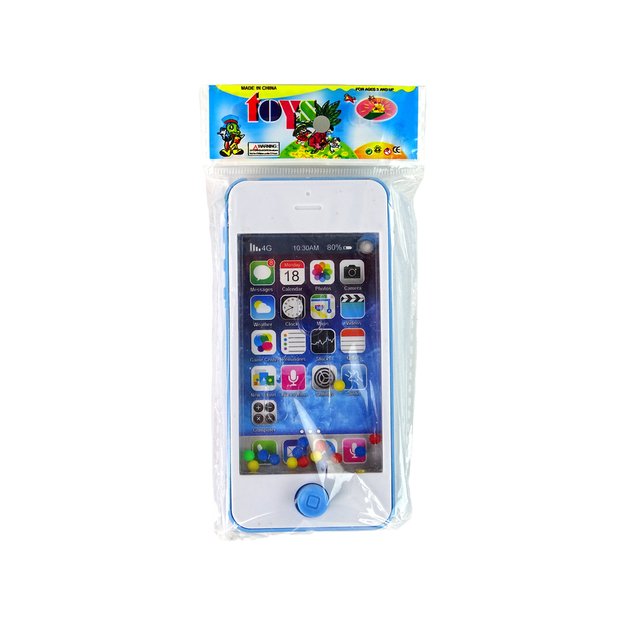 Žaislinis mobilusis telefonas 5S, mėlynas