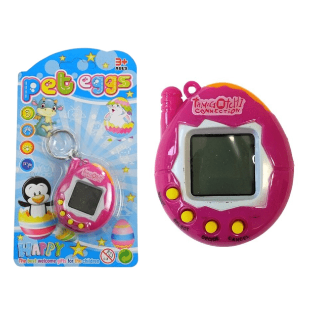 Elektroninis naminių gyvūnėlių žaidimas „Tamagotchi“, rožinis