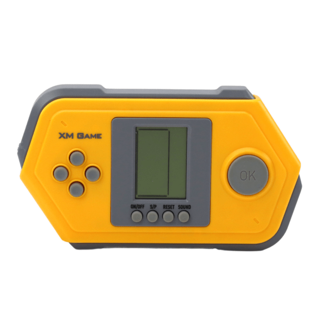 Elektroninis konsolinis žaidimas „Tetris“, geltonas
