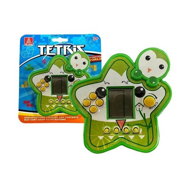 "Tetris" žaidimas žvaigždė žalias
