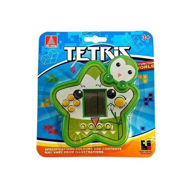 "Tetris" žaidimas žvaigždė žalias