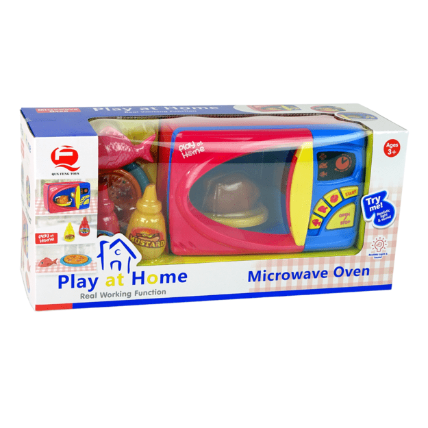Vaikiška mikrobangų krosnelė su priedais