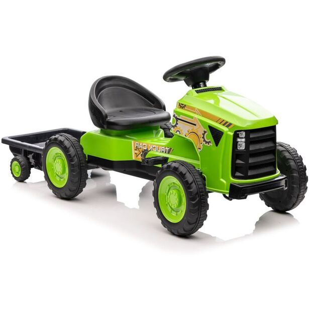 Minamas traktorius su priekaba G206, žalias