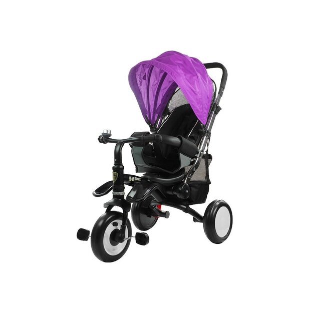 Triratukas su stogeliu PRO400 - Violetinis