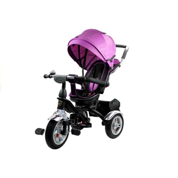 Triratukas su stogeliu PRO500 - Violetinis