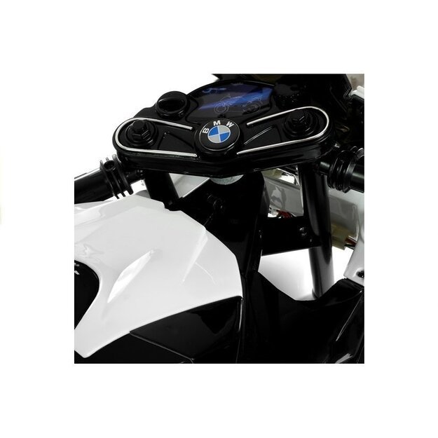 Vaikiškas elektrinis BMW S1000RR motociklas, juodas