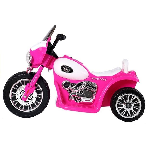 Vaikiškas elektrinis motociklas JT568 Rožinis