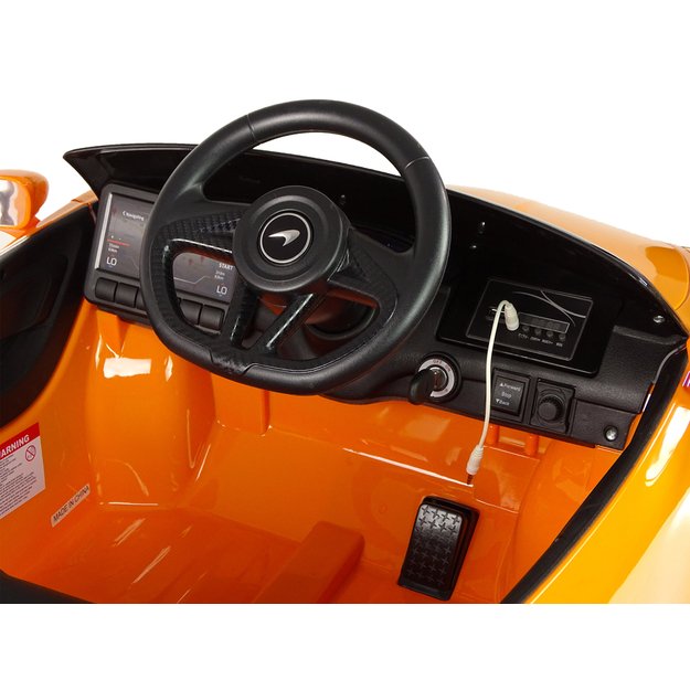 Vaikiškas elektromobilis McLaren GT 12V DK-MGT620, oranžinis lakuotas