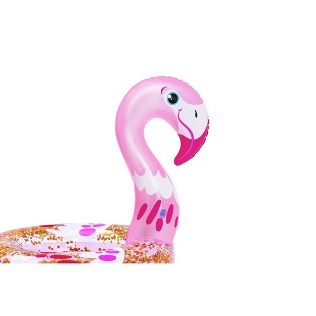 Vaikiškas pripučiamas plaukimo ratas „Flamingas“, 61cm 